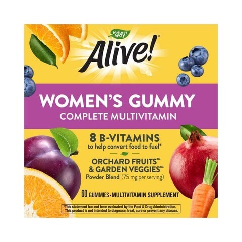 ALIVE WOMEN'S GUMMY VITAMINS 60S