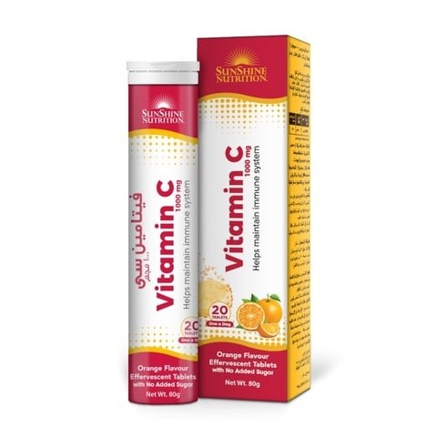 Sunshine Vitamin C Orange Flavor 90g