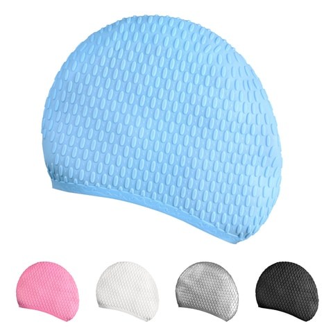 Generic Silicone Adult Swimming Cap For Men And Women Long Hair