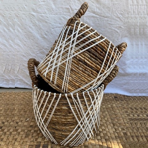 Abyad planter basket (set of 2)