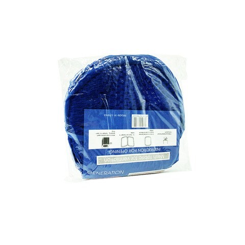 Foldable Mesh Clothes Washing Laundry Basket Blue 36*36*58