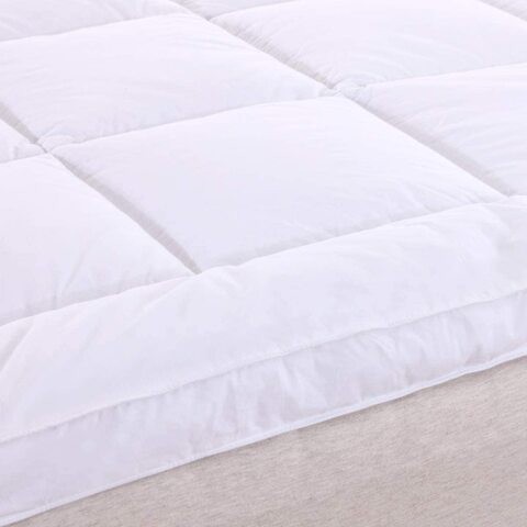 Maestro Cotton Down Proof Mattress Topper Double 150x200 cm with piping