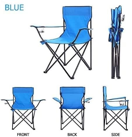 Camping Chair Folding Beach Chair Picnic Chair with Carrying Bag for Travel Picnic Picnic Chair (Multicolor)