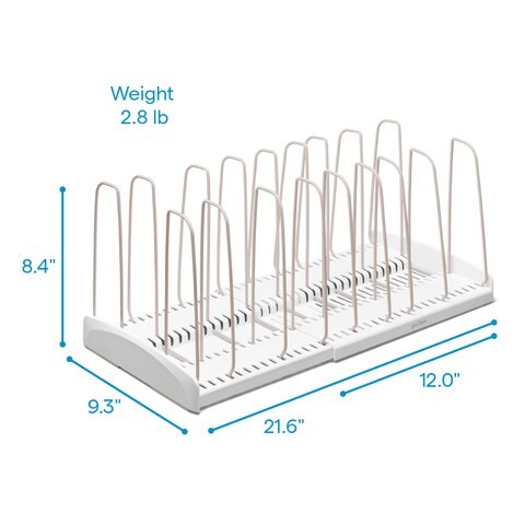 Eucopia Expandable Pot Holder - White - YCA-50138