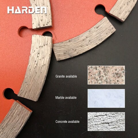 Harden Diamond Cutter Blade - 180 x 22.2 mm - DMM-611304 - Black and Orange 180X22.2