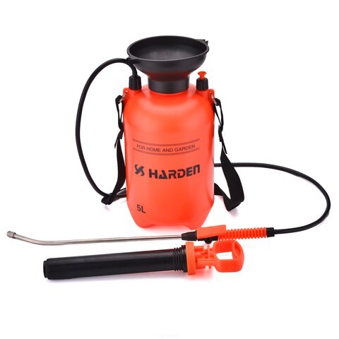 Harden Home & Garden Pressure Sprayer Orange/Black 5 Liter