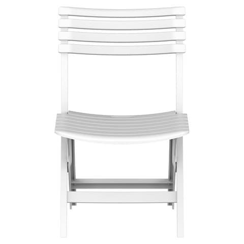 Cosmoplast Plastic Folding Chair White