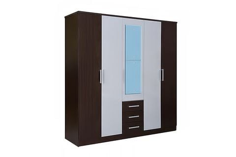 Miami 5-Door Wardrobe from Pan Emirates