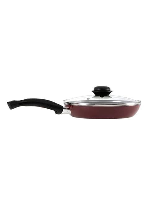 Royalford Frying Pan, Red/Black, 24 cm