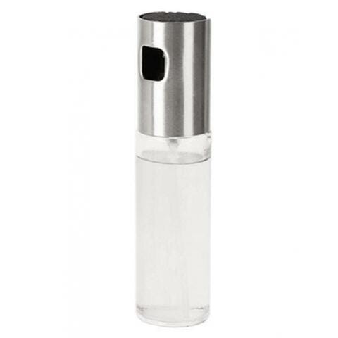 ALISSA 100ml Oil Spray Bottle Push type Glass Oil Pot Leak-proof Oil Dispenser