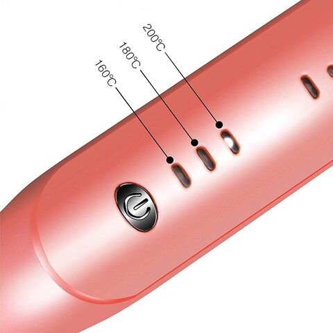 Aiwanto Hair Straightener Hair Ironing Machine Mini Hair Straightener Wireless USB Rechargeable Electric Curler Straightener for Women Ladies, Great for Travel