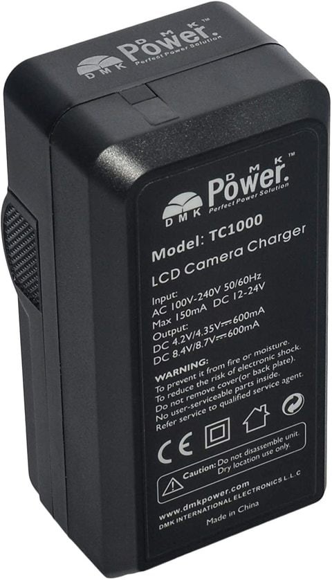 DMK Power LP E6 LCD Battery Charger TC1000 for Canon EOS 5D 6D 7D 60D 60Da MarkⅡ Ⅲ etc Cameras