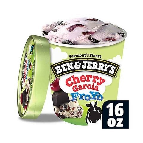 Ben and Jerry's Cherry Garcia Ice Cream 473 ml