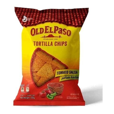 Old El Paso Tortilla Chips Salsa 100gm