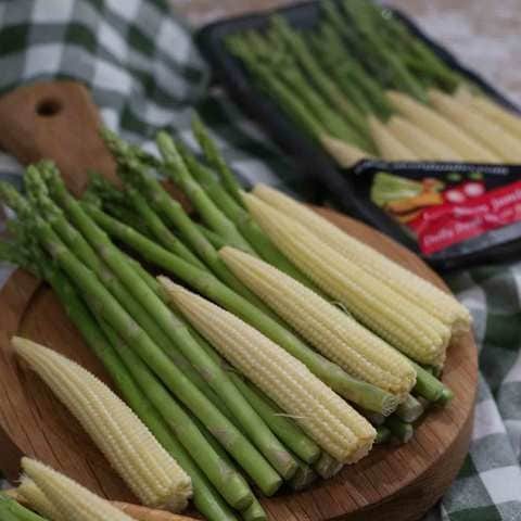 ذرة الطفل + ASPARAGUS BABY PP