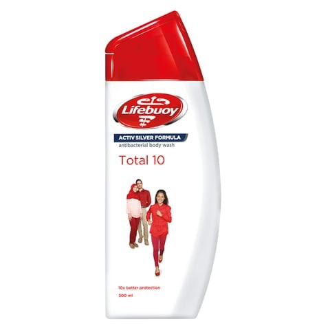 Lifebuoy Anti-Bacterial Body Wash 300 ml x Pack of 2 15% off