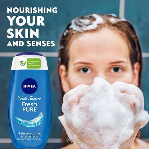 NIVEA SHWRGEL PURE FRESH FM 250ML