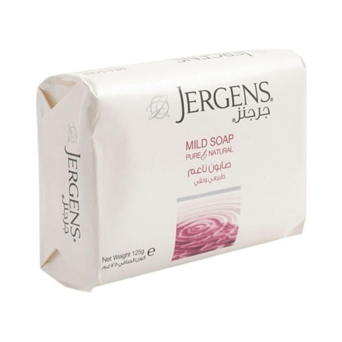 JERGENS PURE & NAT MILD SOAP 125GX6