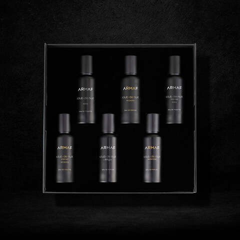 Armaf Club De Nuit - DISCOVERY SET Luxury French Fragrance Pack Of- 6