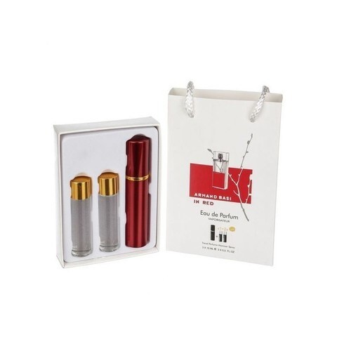 Armand Basi V Red Mini Spray 15 ml + 2 Bottles 15 ml