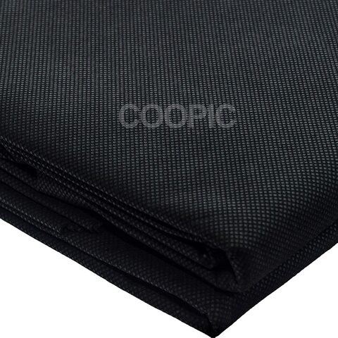 Coopic 1.5X3m / 5X10Ft Black Non-Woven Fabric Photo Photography Backdrop Background