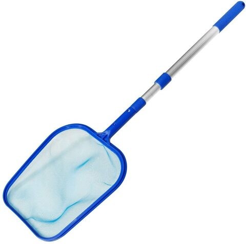 Beauenty Swimming Pool Cleaning Tools Flexible Leaf Skimmer With Telescopic Pole For Pools And Spas