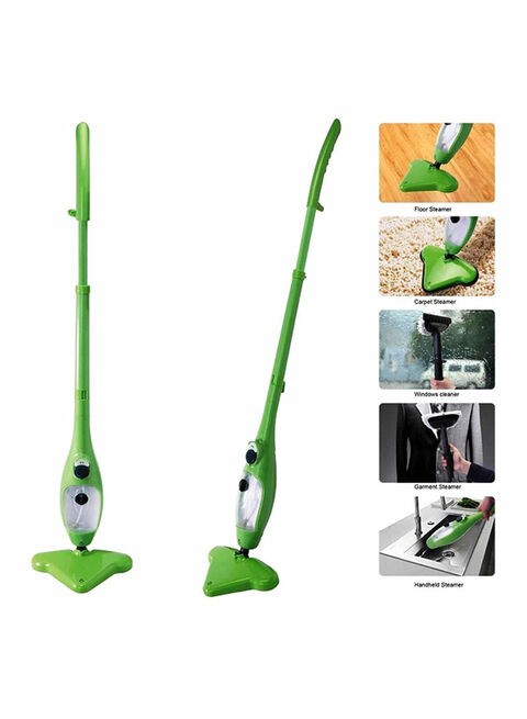 12-Piece X5 Steam Sweeper Kit 2724287625814 Green/Black/White