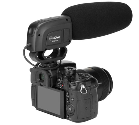 BOYA ON-CAMERA CONDENSER SHOTGUN MICROPHONE M17R