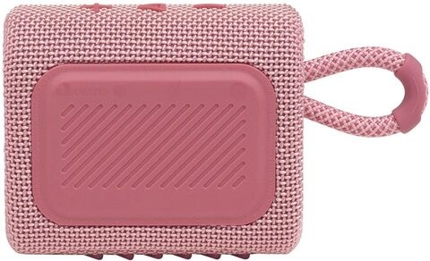 JBL GO 3 Portable Bluetooth Speaker, Pink