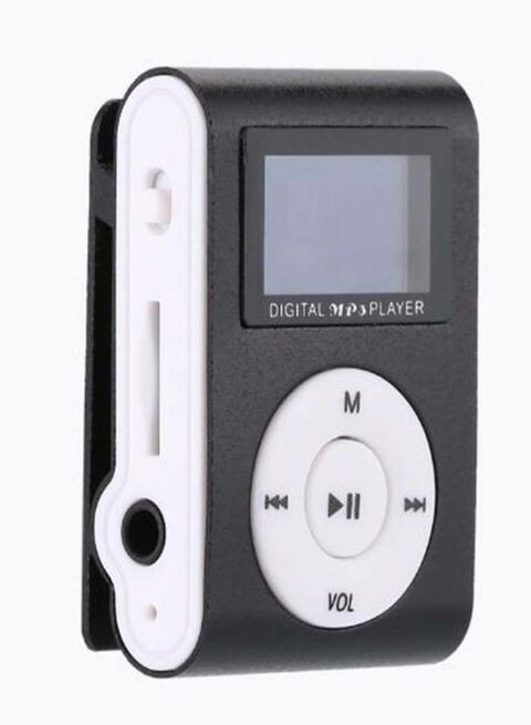 Portable Mini Mp3 Player XD3894001 Black/White