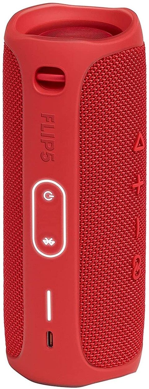 JBL FLIP 5 Portable Waterproof Bluetooth Speaker, Red