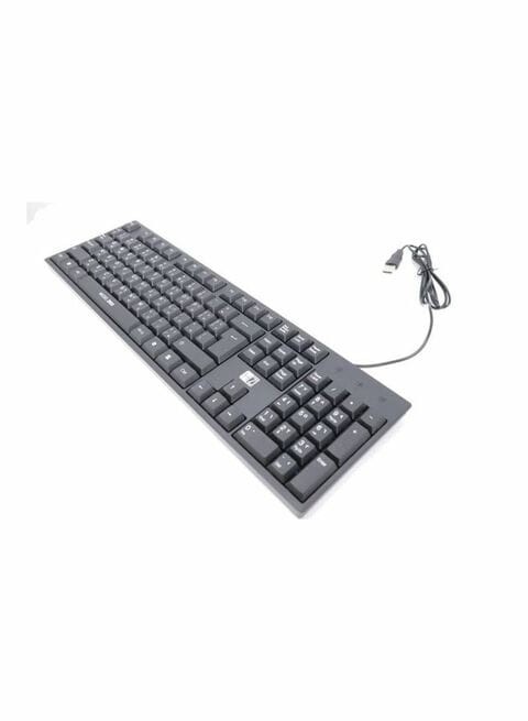 Heatz Wired Business Keyboard Black