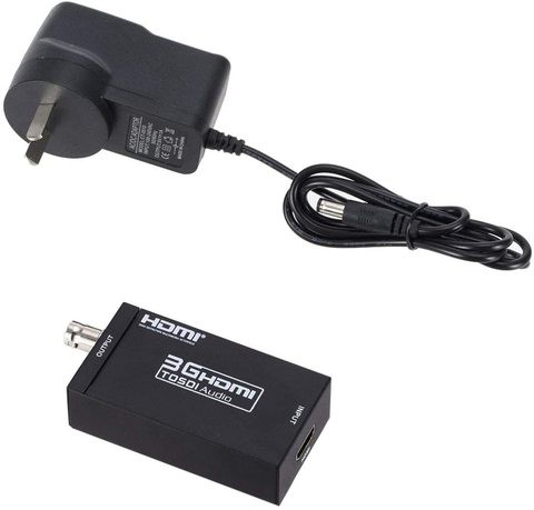 HDMI to SDI HD Converter HDMI to 3G-SDI HDMI TO 3G/SDI Converter Charging Cable Adapter Converter