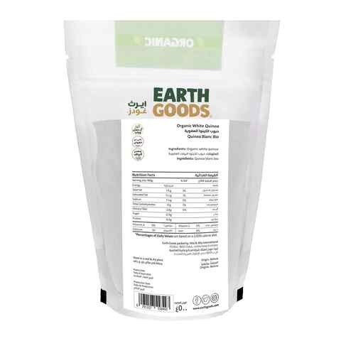 Earth Goods Organic White Quinoa NON-GMO Gluten-Free Good Fiber Source 500g