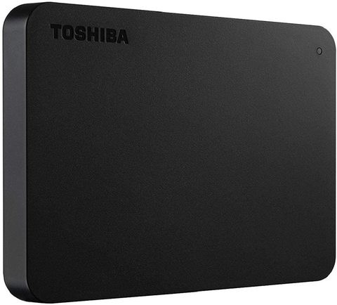 Toshiba 1TB Canvio Basics 2.5&quot; USB 3.0 Portable External Hard Drive, Black - HDTB410EK3AA