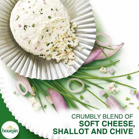 Boursin Soft Cheese Shallot and Chives 150g