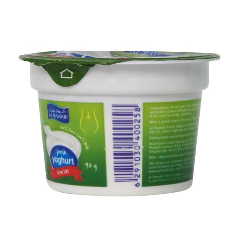 Al Rawabi Fresh yogurt Low Fat 90g