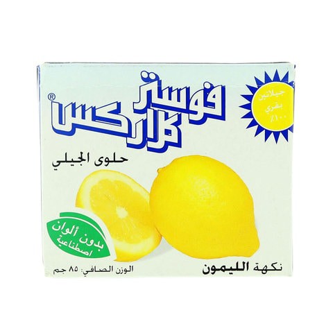 Foster Clark&#39;s Lemon Jelly Dessert 85g