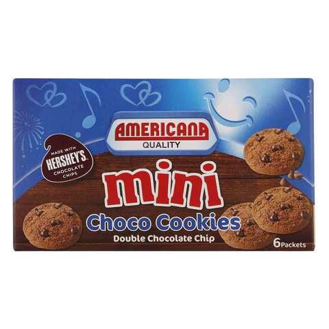 Americana Cake Hershey&#39;s Double Chocolate Chips Mini Choco Cookies 1.68 kg Pack of 6