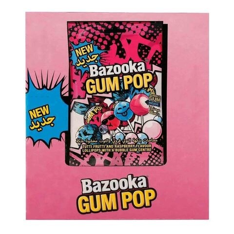 Bazooka Gum Pop Share Bag 140g x12