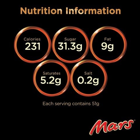 Mars Minis Chocolates 51g x Pack of 6