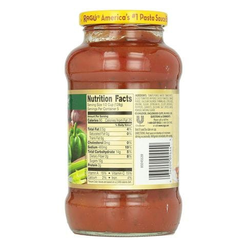 Ragu Garden Combination Pasta Sauce 680g