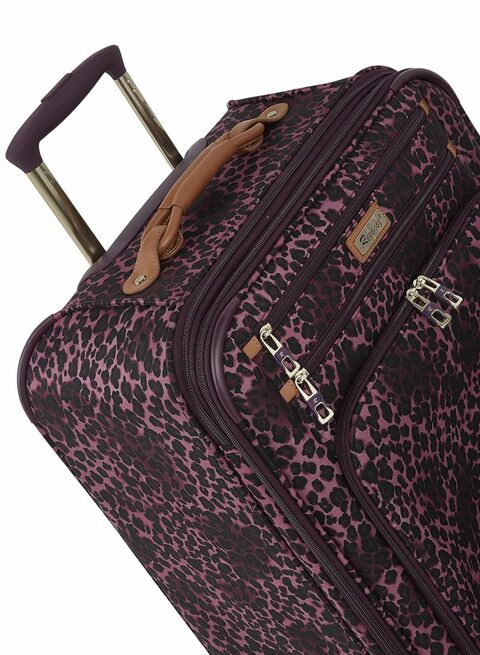 Regency Leopard Purple Premium Style 4-wheel Trolley 23inch - RLT 001