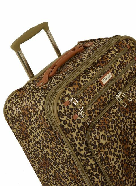 Regency Leopard Khaki Premium Style 4-wheel Trolley 23inch - RLT 002