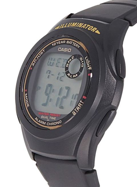 Casio - Boys&#39; Water Resistant Resin Digital Watch F-200W-9A