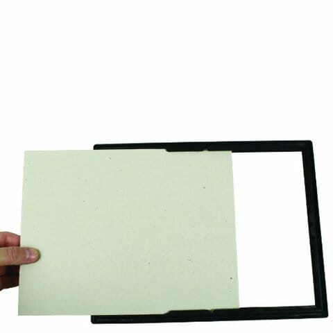 8.5 x 11 EZ Mount Economy Document Frame Plastic Face, Black