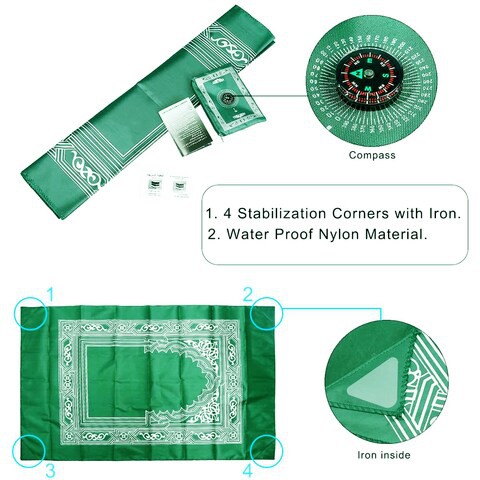 Praying Mat - Blue/Gree (Buy 1 Get 1 Free)