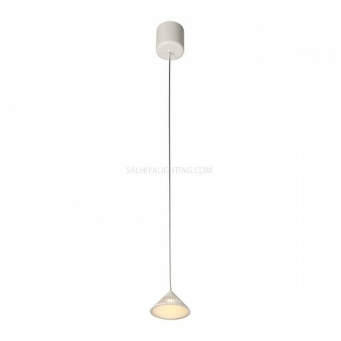 Modern Stylish Sleek Pendant Light 1012004006 -LED 1x4W 3000K - White