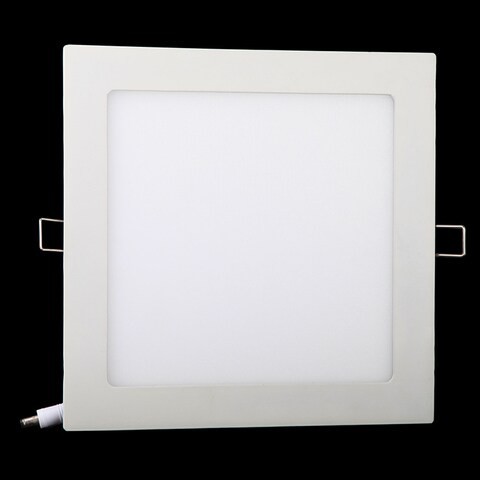 Generic-18W AC 86-265V Ultra Thin Square Ceiling Panel Light Wall Recessed Down Lamp 1600LM SMD2835 LED Pure White