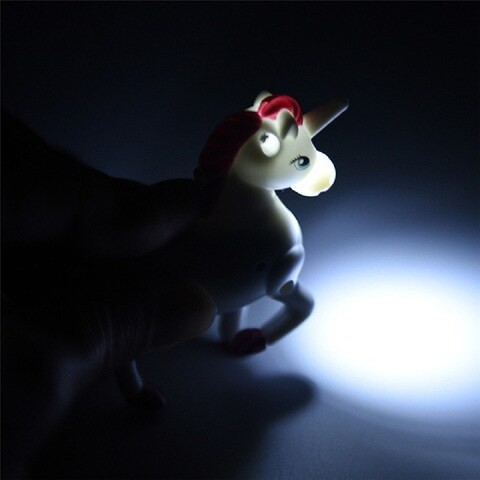 Generic - Salla Unicorn Keychain with Light and Sound